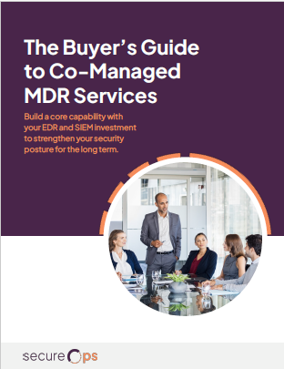 Co-Owned Managed Detection and Response (MDR) Services